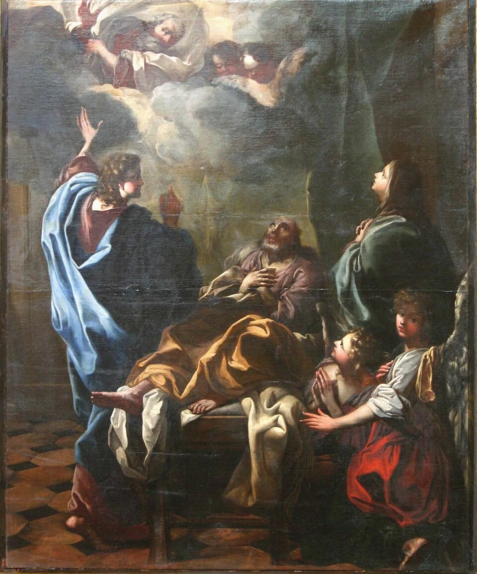 La Morte di San Giuseppe - Chiesa di San Sebastiano ad Allauch (Bocche del Rodano)